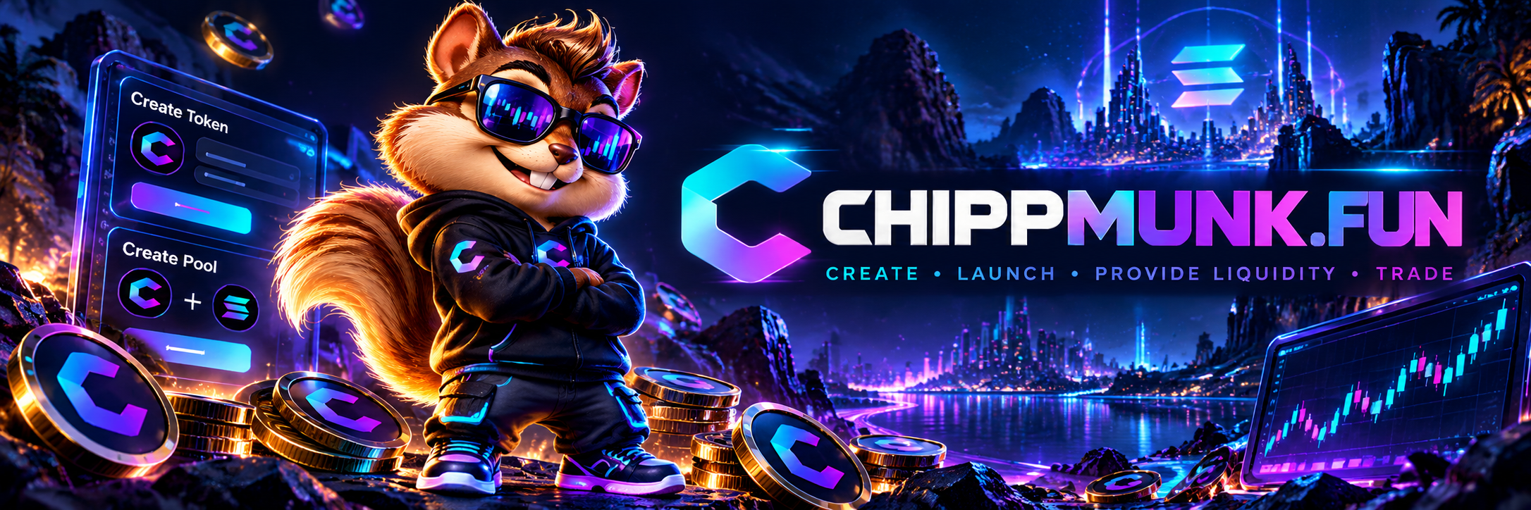 Chippmunk crypto launch platform