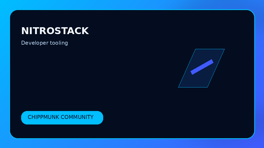 NitroStack Developer Toolkit logo